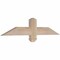 Ekena Millwork Eugene Smooth Timber Gable Bracket, Douglas Fir, 36"W x 7"H x 1 1/2"D x 3 1/2"F, 5/12 Pitch GBW036X07X0204EUG00SDF - alternate 5